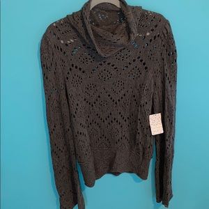 Free People Grey Sweater